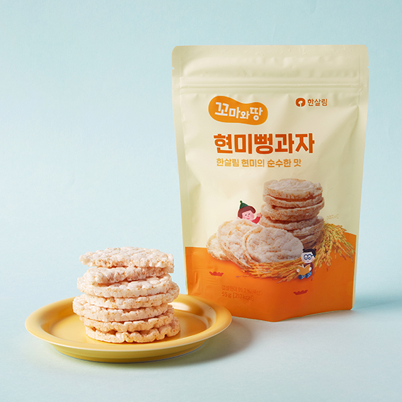 꼬마와땅 현미뻥과자 제품 이미지