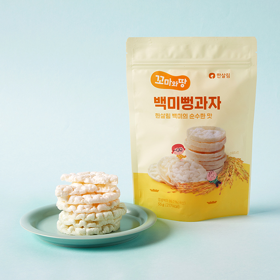 꼬마와땅 백미뻥과자 제품 이미지