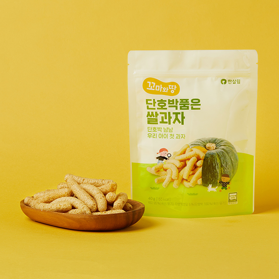 꼬마와땅단호박품은쌀과자 제품 이미지
