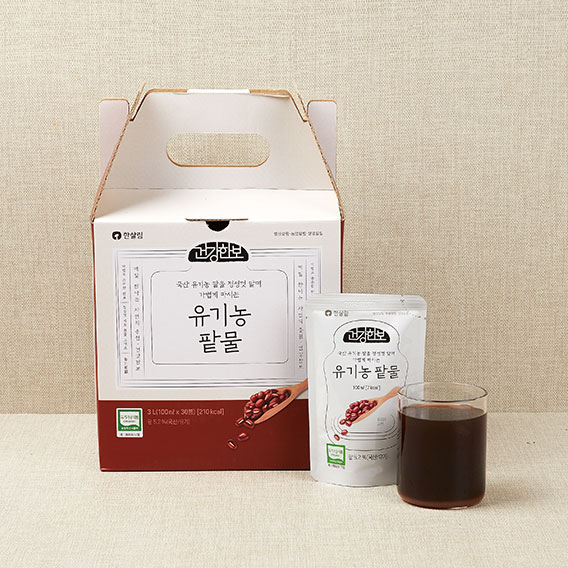 건강한보 유기농팥물 제품 이미지